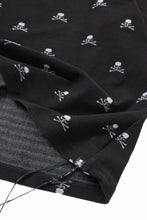 画像をギャラリービューアに読み込む, mastermind JAPAN SKULL MONOGRAM PILE SS TEE / BOXY FIT (BLACK)