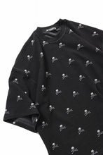 画像をギャラリービューアに読み込む, mastermind JAPAN SKULL MONOGRAM PILE SS TEE / BOXY FIT (BLACK)