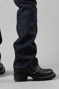 画像をギャラリービューアに読み込む, FULLCOUNT 1120W Boot Cut Jeans / 13.7oz Zimbabwe Selvedge Denim (INDIGO BLUE)