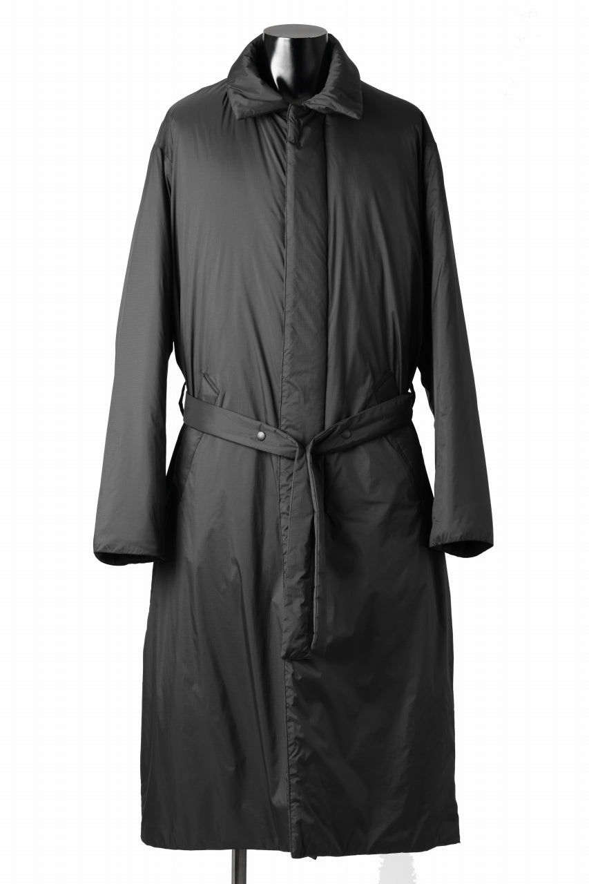 Y-3 Yohji Yamamoto PADDED COAT / PERTEX QUANTUM & PRIMALOFT® (BLACK)