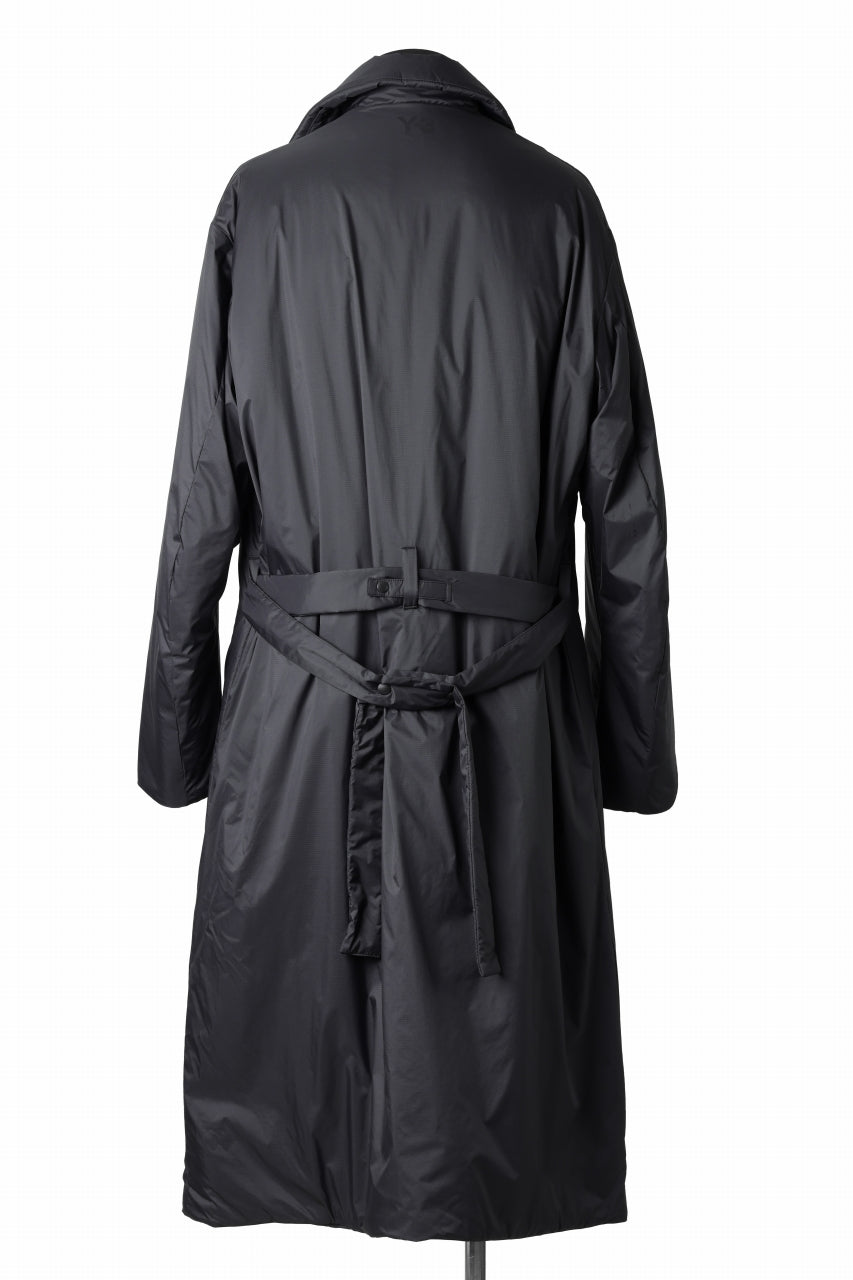 Y-3 Yohji Yamamoto PADDED COAT / PERTEX QUANTUM & PRIMALOFT® (BLACK)