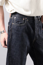 画像をギャラリービューアに読み込む, FULLCOUNT 0105W Wide Jeans / 13.7oz Zimbabwe Selvedge Denim (INDIGO BLUE / ONE WASHED)