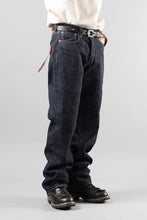 画像をギャラリービューアに読み込む, FULLCOUNT 0105W Wide Jeans / 13.7oz Zimbabwe Selvedge Denim (INDIGO BLUE / ONE WASHED)