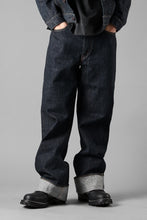 画像をギャラリービューアに読み込む, FULLCOUNT 0107W MONROE Wide Straight Jeans / 13.7oz Zimbabwe Selvedge Denim (INDIGO BLUE / ONE WASHED)