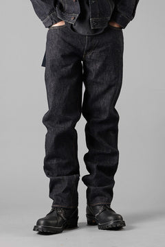 画像をギャラリービューアに読み込む, FULLCOUNT 1101XXW Straight Jeans / 15.5oz Zimbabwe Selvedge Denim (INDIGO BLUE / ONE WASHED)