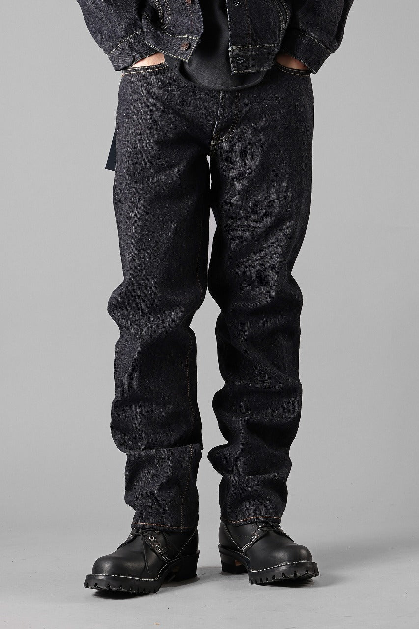 画像をギャラリービューアに読み込む, FULLCOUNT 1101XXW Straight Jeans / 15.5oz Zimbabwe Selvedge Denim (INDIGO BLUE / ONE WASHED)