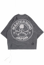 画像をギャラリービューアに読み込む, mastermind JAPAN INTARSIA SS KNIT SWEATER / OVERSIZED (TOP GRAY)