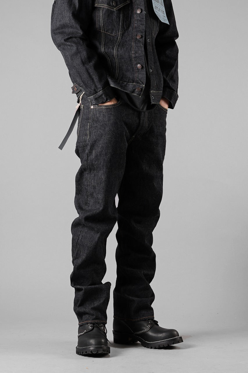 画像をギャラリービューアに読み込む, FULLCOUNT 1101XXW Straight Jeans / 15.5oz Zimbabwe Selvedge Denim (INDIGO BLUE / ONE WASHED)