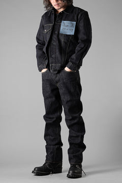 画像をギャラリービューアに読み込む, FULLCOUNT 2101XXW Type-3 Jean Jacket / 15.5oz Zimbabwe Selvedge Denim (INDIGO BLUE / ONE WASHED)
