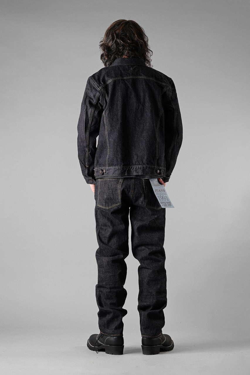 画像をギャラリービューアに読み込む, FULLCOUNT 2101XXW Type-3 Jean Jacket / 15.5oz Zimbabwe Selvedge Denim (INDIGO BLUE / ONE WASHED)