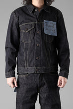 画像をギャラリービューアに読み込む, FULLCOUNT 2101XXW Type-3 Jean Jacket / 15.5oz Zimbabwe Selvedge Denim (INDIGO BLUE / ONE WASHED)