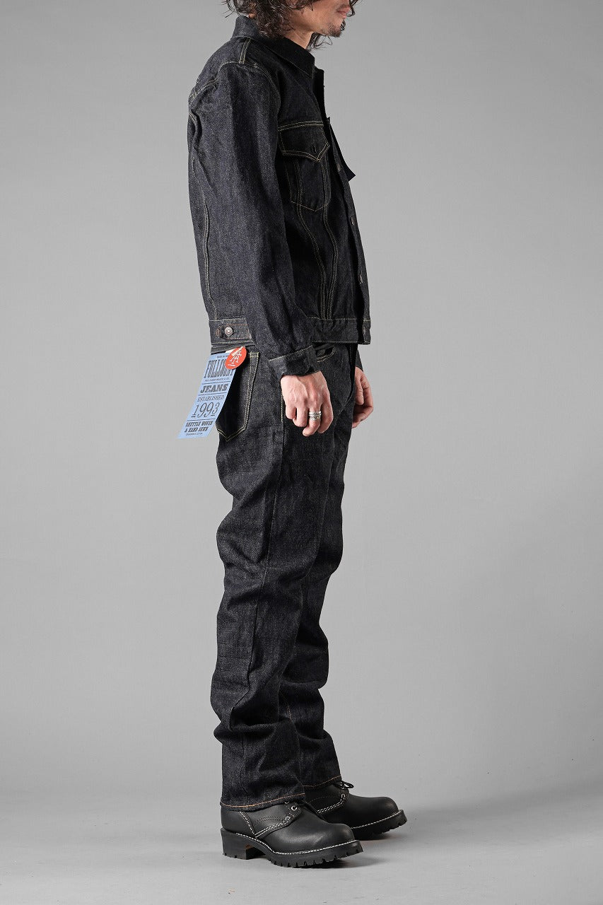 画像をギャラリービューアに読み込む, FULLCOUNT 2101XXW Type-3 Jean Jacket / 15.5oz Zimbabwe Selvedge Denim (INDIGO BLUE / ONE WASHED)