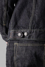 画像をギャラリービューアに読み込む, FULLCOUNT 2101XXW Type-3 Jean Jacket / 15.5oz Zimbabwe Selvedge Denim (INDIGO BLUE / ONE WASHED)