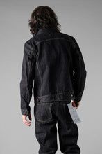 画像をギャラリービューアに読み込む, FULLCOUNT 2101XXW Type-3 Jean Jacket / 15.5oz Zimbabwe Selvedge Denim (INDIGO BLUE / ONE WASHED)