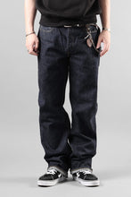 画像をギャラリービューアに読み込む, FULLCOUNT 0105W Wide Jeans / 13.7oz Zimbabwe Selvedge Denim (INDIGO BLUE / ONE WASHED)