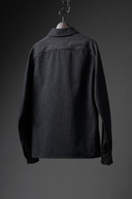 画像をギャラリービューアに読み込む, OPPOSE DUALITY PANEL SHIRT JACKET / WOOL x COTTON TWILL (GRAY)