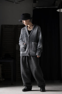 Load image into Gallery viewer, th products KAPOOR / Wide Tapered Pants / travel wool premiere (gray)