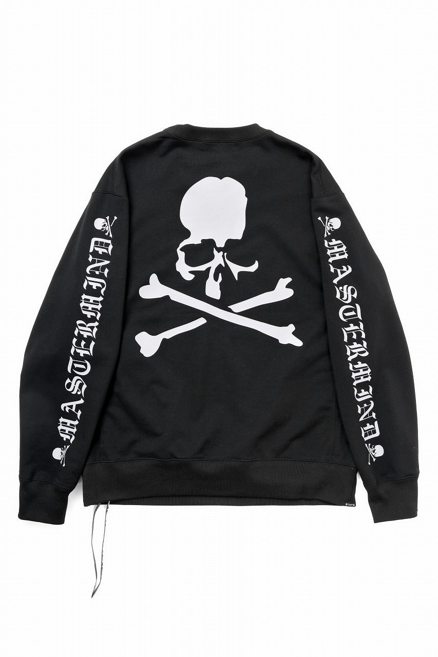 mastermind JAPAN LOGO SWEAT SHIRT / REGULAR FIT (BLACK)