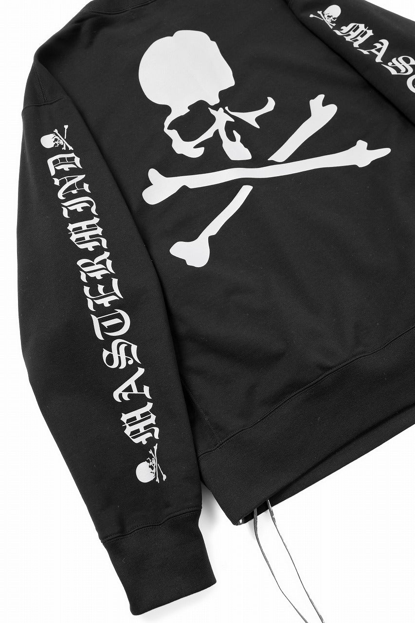 mastermind JAPAN LOGO SWEAT SHIRT / REGULAR FIT (BLACK)