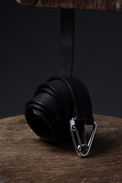 画像をギャラリービューアに読み込む, OPPOSE DUALITY CARABINER BELT / COW HIDE LEATHER (BLACK)