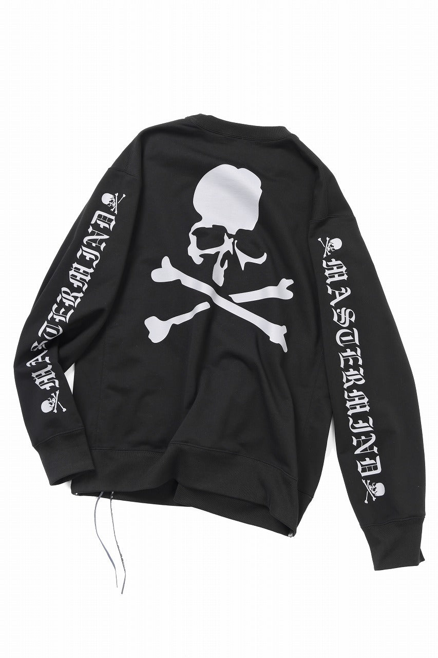 mastermind JAPAN LOGO SWEAT SHIRT / REGULAR FIT (BLACK)