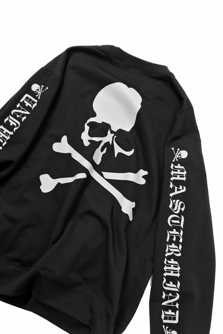 mastermind JAPAN LOGO SWEAT SHIRT / REGULAR FIT (BLACK)