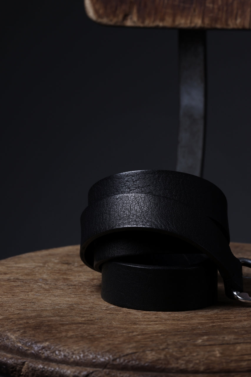 OPPOSE DUALITY CARABINER BELT / COW HIDE LEATHER (BLACK)