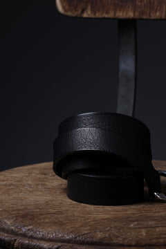 画像をギャラリービューアに読み込む, OPPOSE DUALITY CARABINER BELT / COW HIDE LEATHER (BLACK)