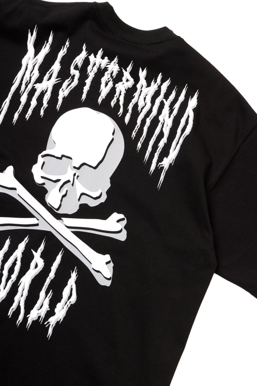 画像をギャラリービューアに読み込む, MASTERMIND WORLD DEATH METAL TEE / OVERSIZED (BLACK)