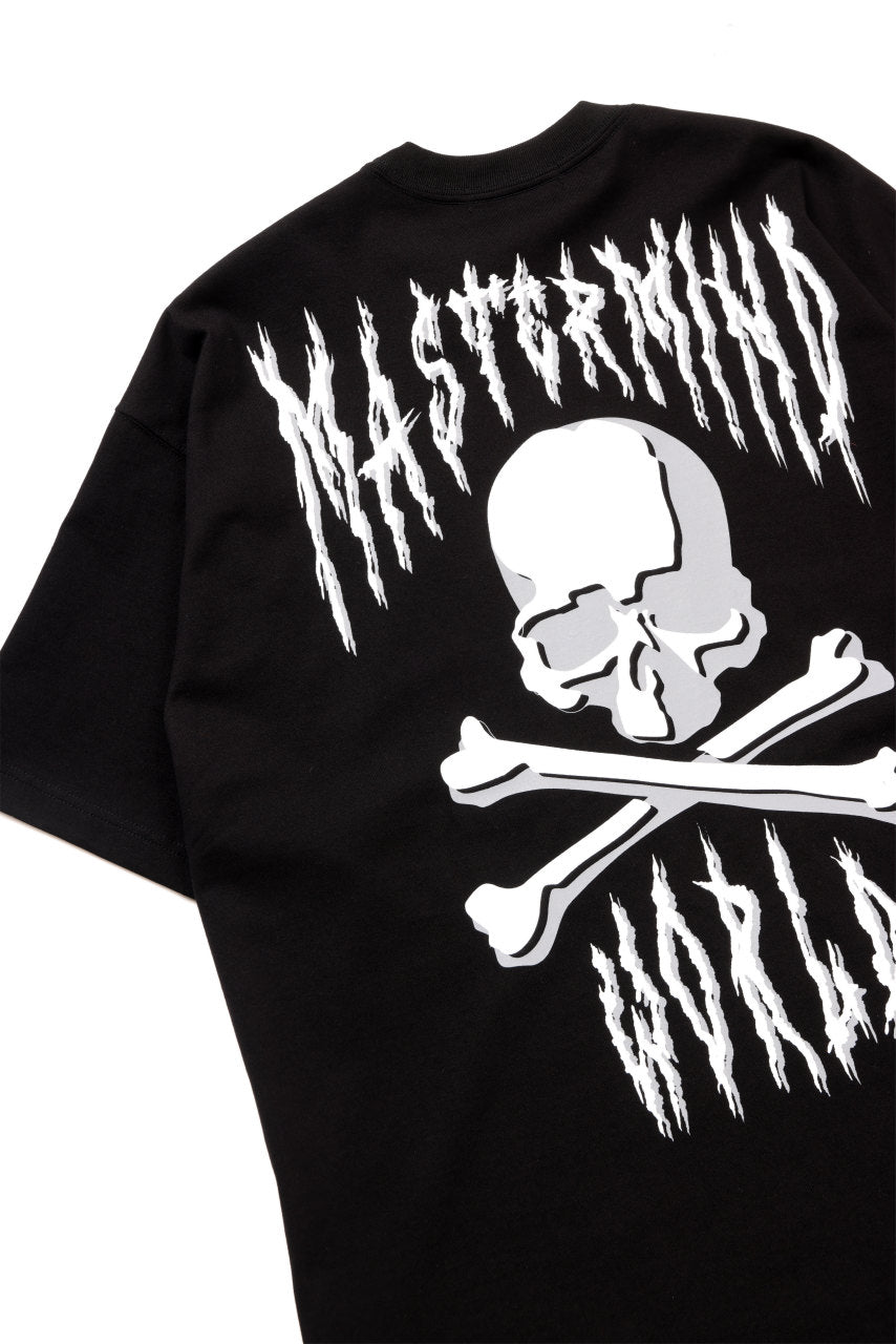 MASTERMIND WORLD DEATH METAL TEE / OVERSIZED (BLACK)