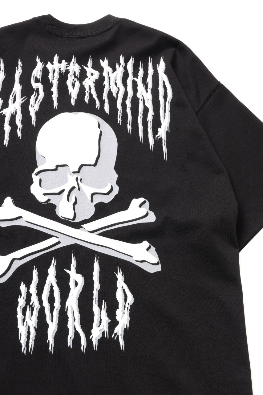 MASTERMIND WORLD DEATH METAL TEE / OVERSIZED (BLACK)