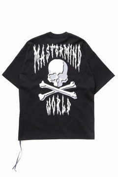 画像をギャラリービューアに読み込む, MASTERMIND WORLD DEATH METAL TEE / OVERSIZED (BLACK)