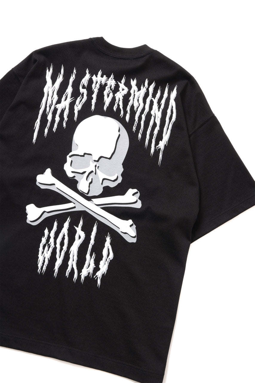 MASTERMIND WORLD DEATH METAL TEE / OVERSIZED (BLACK)