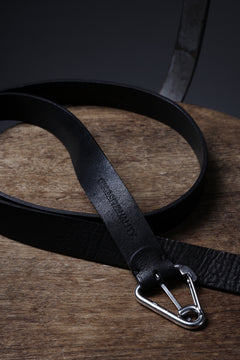 Load image into Gallery viewer, OPPOSE DUALITY CARABINER BELT / COW HIDE LEATHER (BLACK)