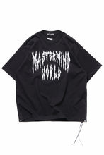 画像をギャラリービューアに読み込む, MASTERMIND WORLD DEATH METAL TEE / OVERSIZED (BLACK)