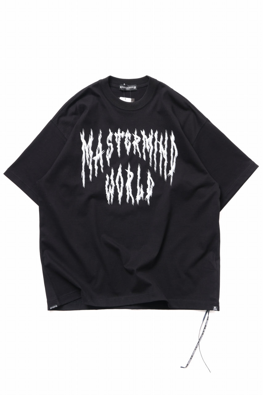 MASTERMIND WORLD DEATH METAL TEE / OVERSIZED (BLACK)