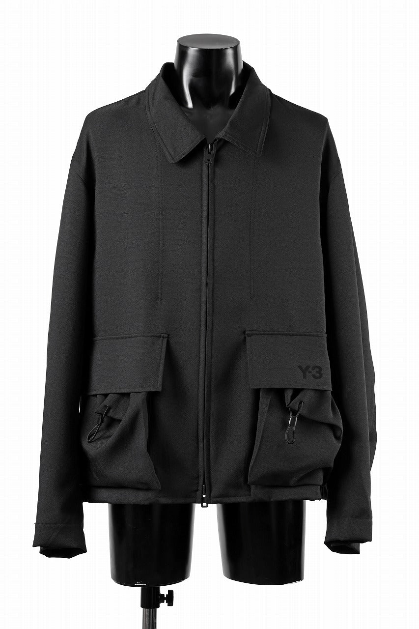 Y-3 Yohji Yamamoto SPORT UNIFORM BLOUSON (BLACK)の商品ページ