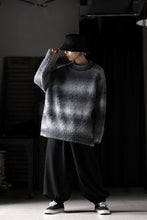 画像をギャラリービューアに読み込む, th products Inflated Oversized Crew / 1/4.5 kasuri loop knit (mono)