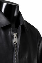 画像をギャラリービューアに読み込む, ierib exclusive Lukas Jacket / Horse Nubuck Leather (BLACK)