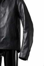 画像をギャラリービューアに読み込む, ierib exclusive Lukas Jacket / Horse Nubuck Leather (BLACK)