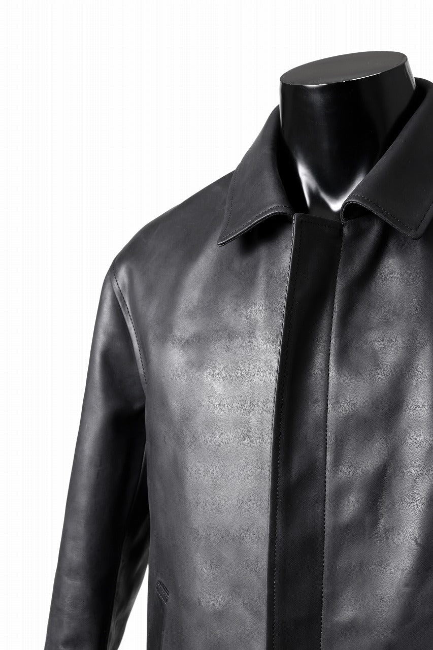 ierib exclusive Lukas Jacket / Horse Nubuck Leather (BLACK)