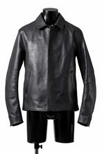 画像をギャラリービューアに読み込む, ierib exclusive Lukas Jacket / Horse Nubuck Leather (BLACK)