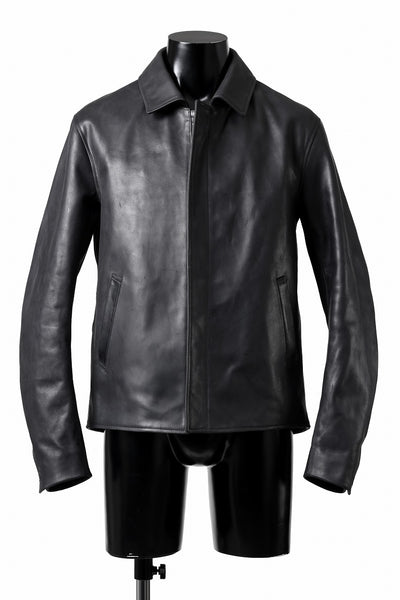 ierib exclusive Lukas Jacket / Horse Nubuck Leather (BLACK)