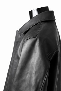 画像をギャラリービューアに読み込む, ierib exclusive Lukas Jacket / Horse Nubuck Leather (BLACK)