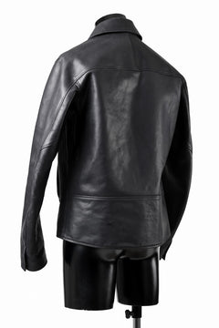 画像をギャラリービューアに読み込む, ierib exclusive Lukas Jacket / Horse Nubuck Leather (BLACK)