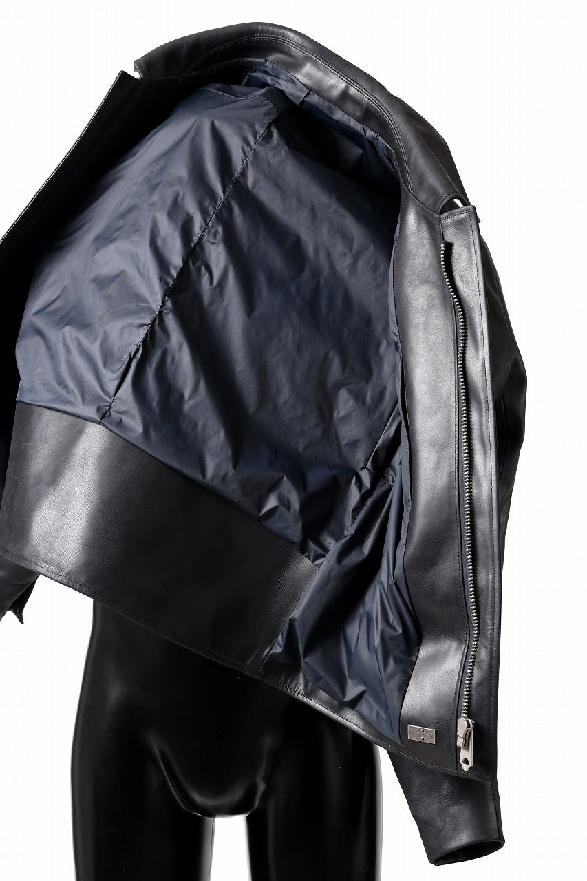 ierib exclusive Lukas Jacket / Horse Nubuck Leather (BLACK)