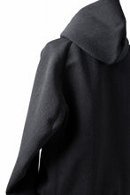 画像をギャラリービューアに読み込む, OPPOSE DUALITY KEEPERS TWEED HOODIE / WOOL TWEED (BLACK)