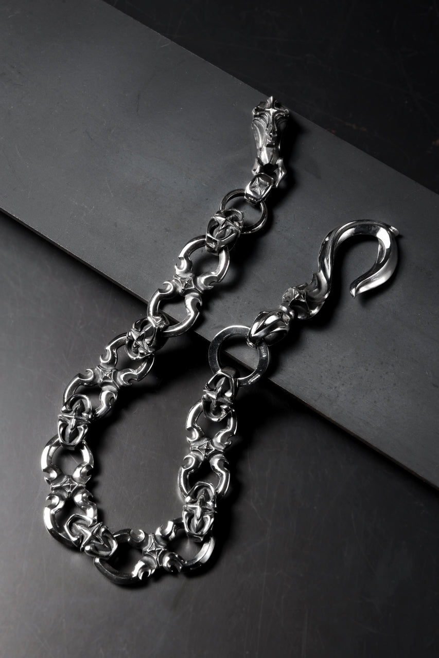Load image into Gallery viewer, Loud Style Design - GET IN THE RING - SHADOW GRAVE - &quot;LGWC-003&quot; SILVER WALLET CHAIN