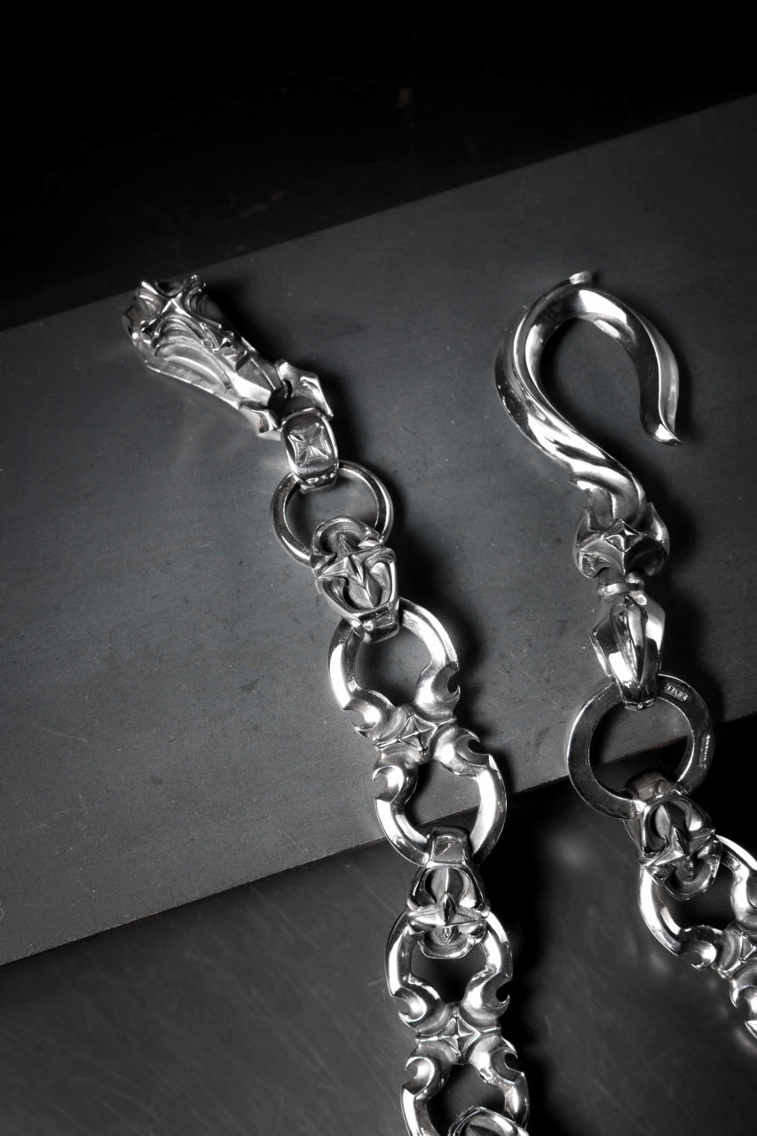 Load image into Gallery viewer, Loud Style Design - GET IN THE RING - SHADOW GRAVE - &quot;LGWC-003&quot; SILVER WALLET CHAIN