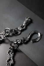 Load image into Gallery viewer, Loud Style Design - GET IN THE RING - SHADOW GRAVE - &quot;LGWC-003&quot; SILVER WALLET CHAIN